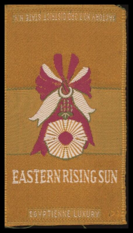 1910 S17 EASTERN RISING SUN NNO EXMT SILKS ATC MEDALS